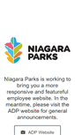 Mobile Screenshot of employee.niagaraparks.com